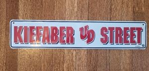 Vintage University of Dayton Street sign